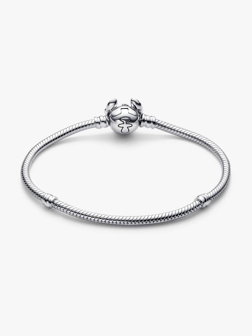 Disney Lilo Stitch Snake Chain Clasp Charm Bracelet