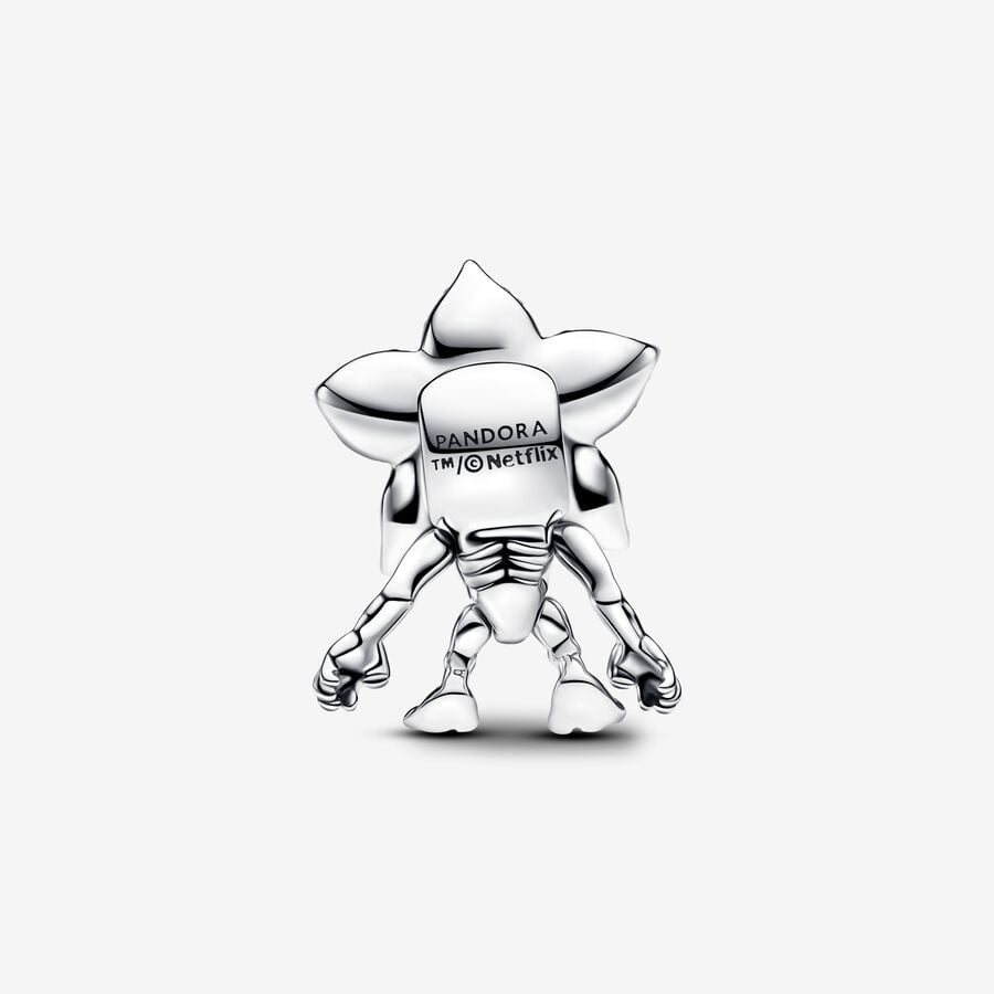 Stranger Things Moveable Demogorgon Charm Hallmarked S925 Sterling Silver