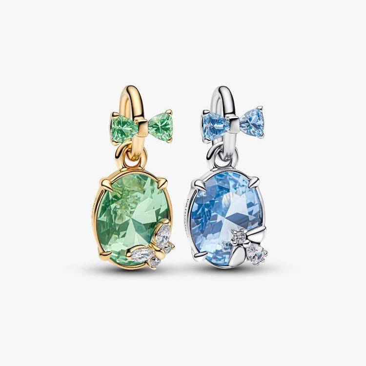 Bridgerton Butterfly & Bee Splittable Dangle Charm Hallmarked S925 Sterling Silver