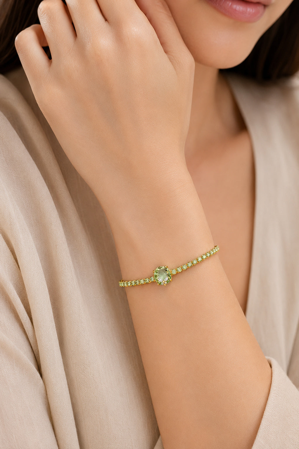 Bridgerton Butterfly Slider Tennis Bracelet Hallmarked S925 Sterling Silver
