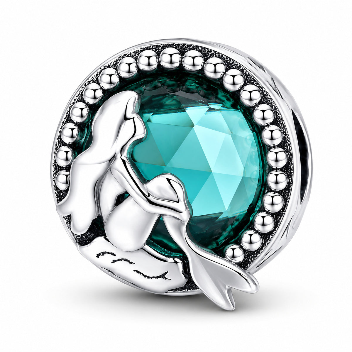 Disney The Little Mermaid Ariel Bead Charm S925 Sterling Silver