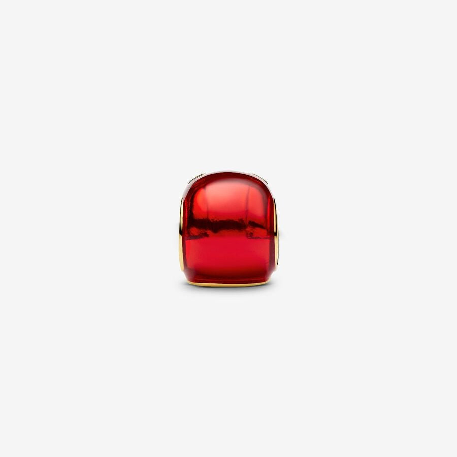 Marvel Iron Man Helmet Charm Hallmarked S925 Sterling Silver