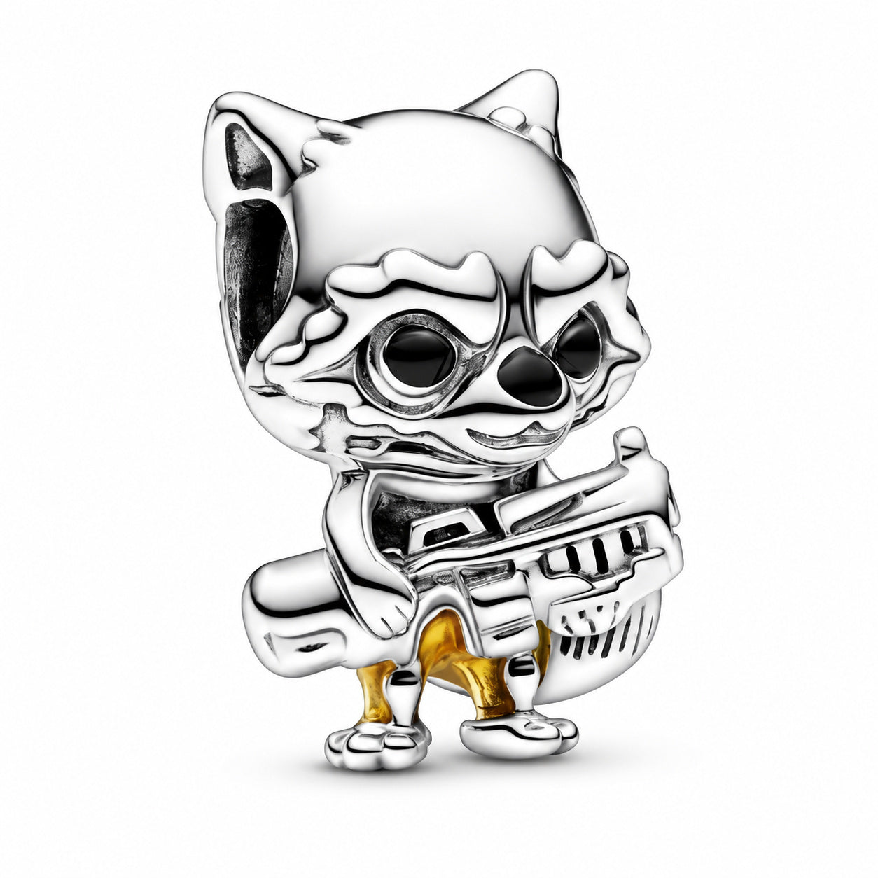 Marvel Guardians of the Galaxy Rocket Raccoon Charm S925 Sterling Silver