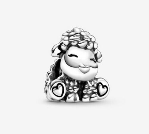 Patti the Sheep Charm Hallmarked S925 Sterling Silver