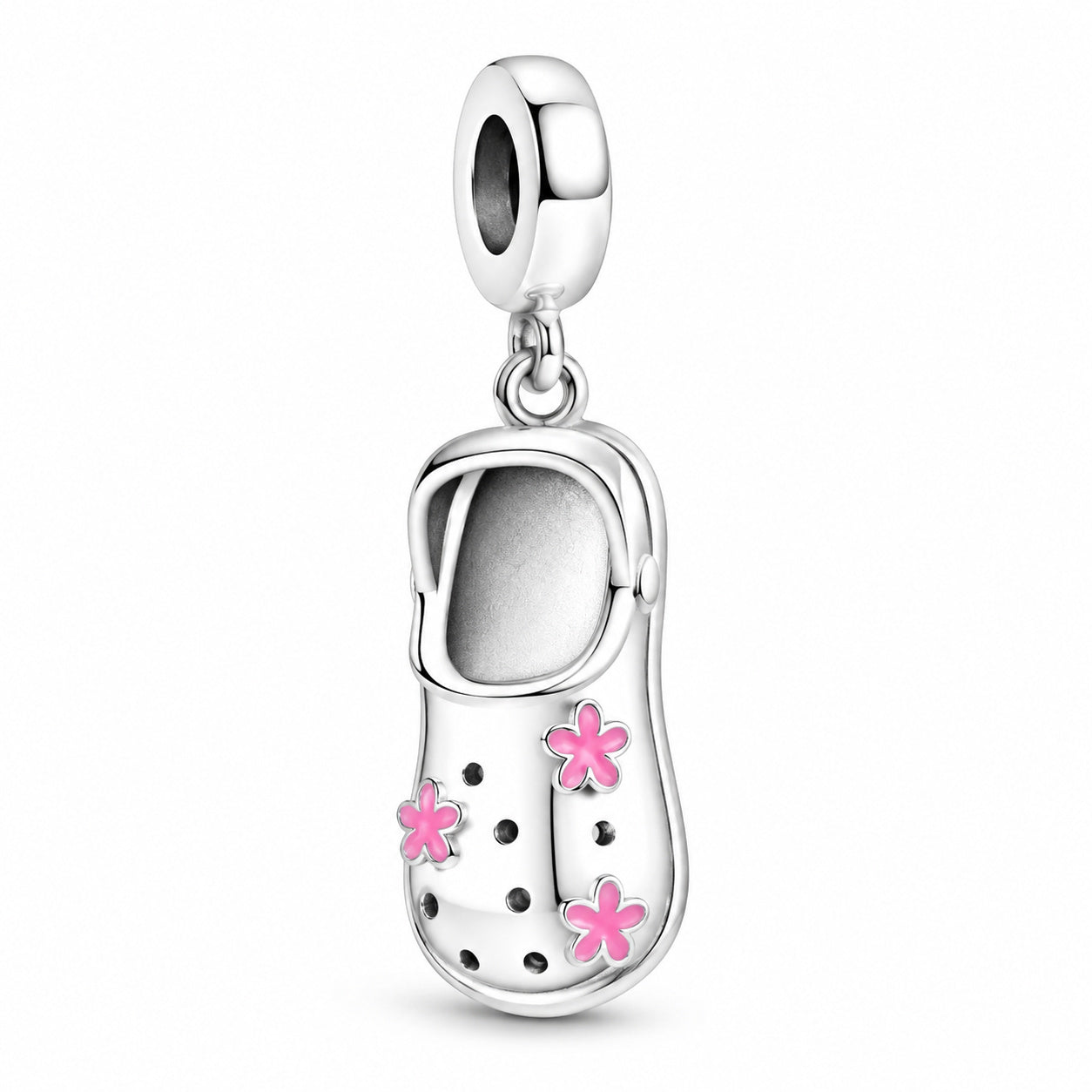 Crocs Shoes Dangle Charm Hallmarked S925 Sterling Silver