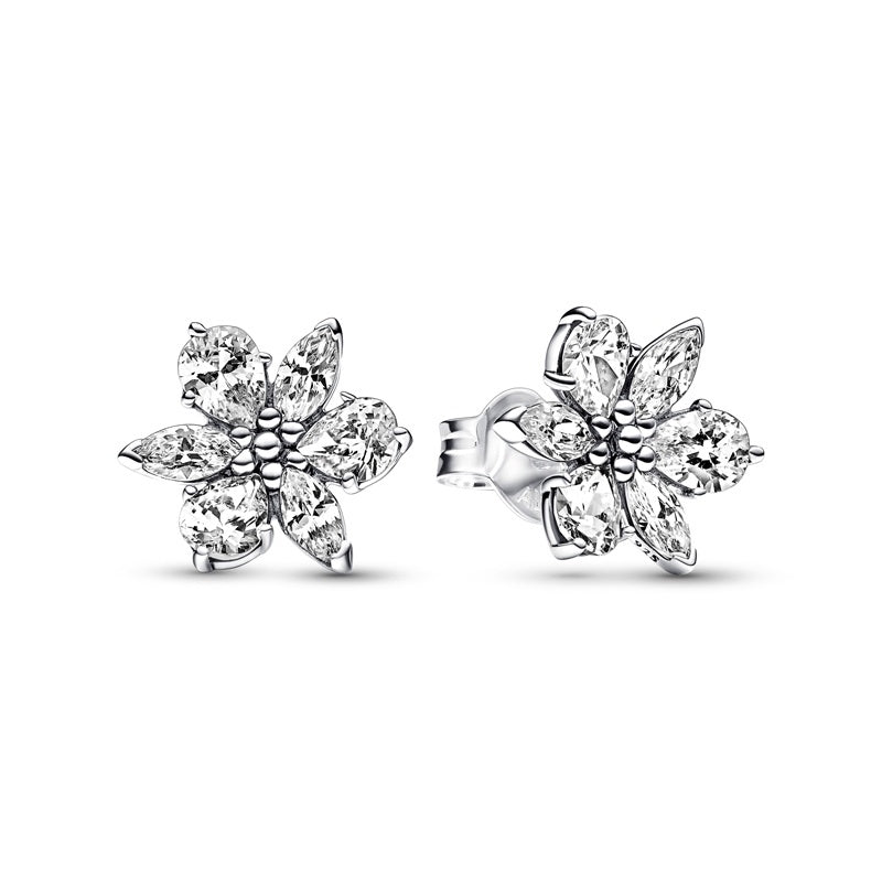 Sparkling Herbarium Cluster Stud Earrings