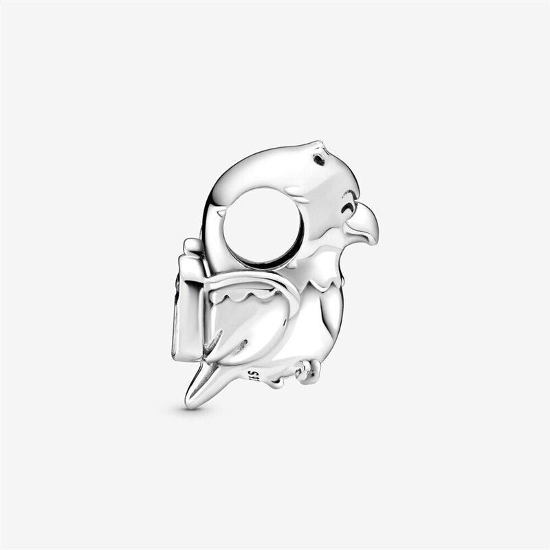 American Bald Eagle Charm Hallmarked S925 Sterling Silver