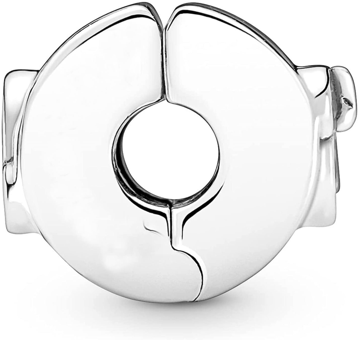 Disney Mickey Minnie Clip Charm Hallmarked S925 Sterling Silver