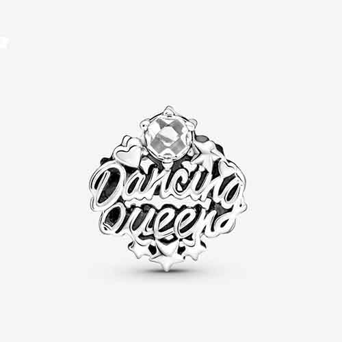 Dancing Queen Charm Hallmarked S925 Sterling Silver