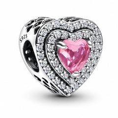 Heart-shaped charm from the Love and Heart Charms collection