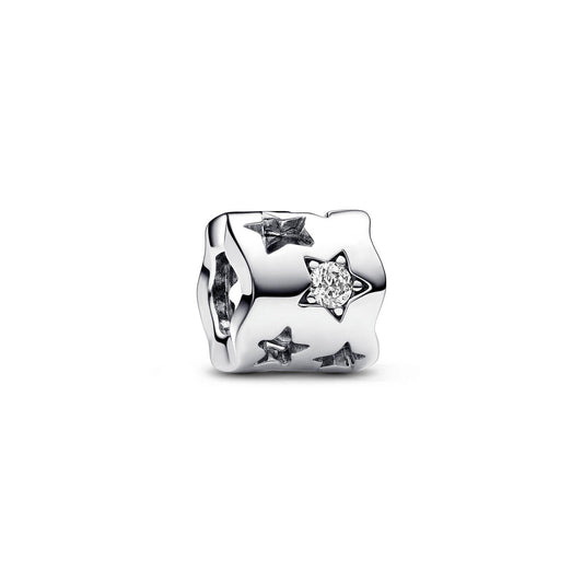 openwork seeing stars charm Hallmarked S925 Sterling Silver