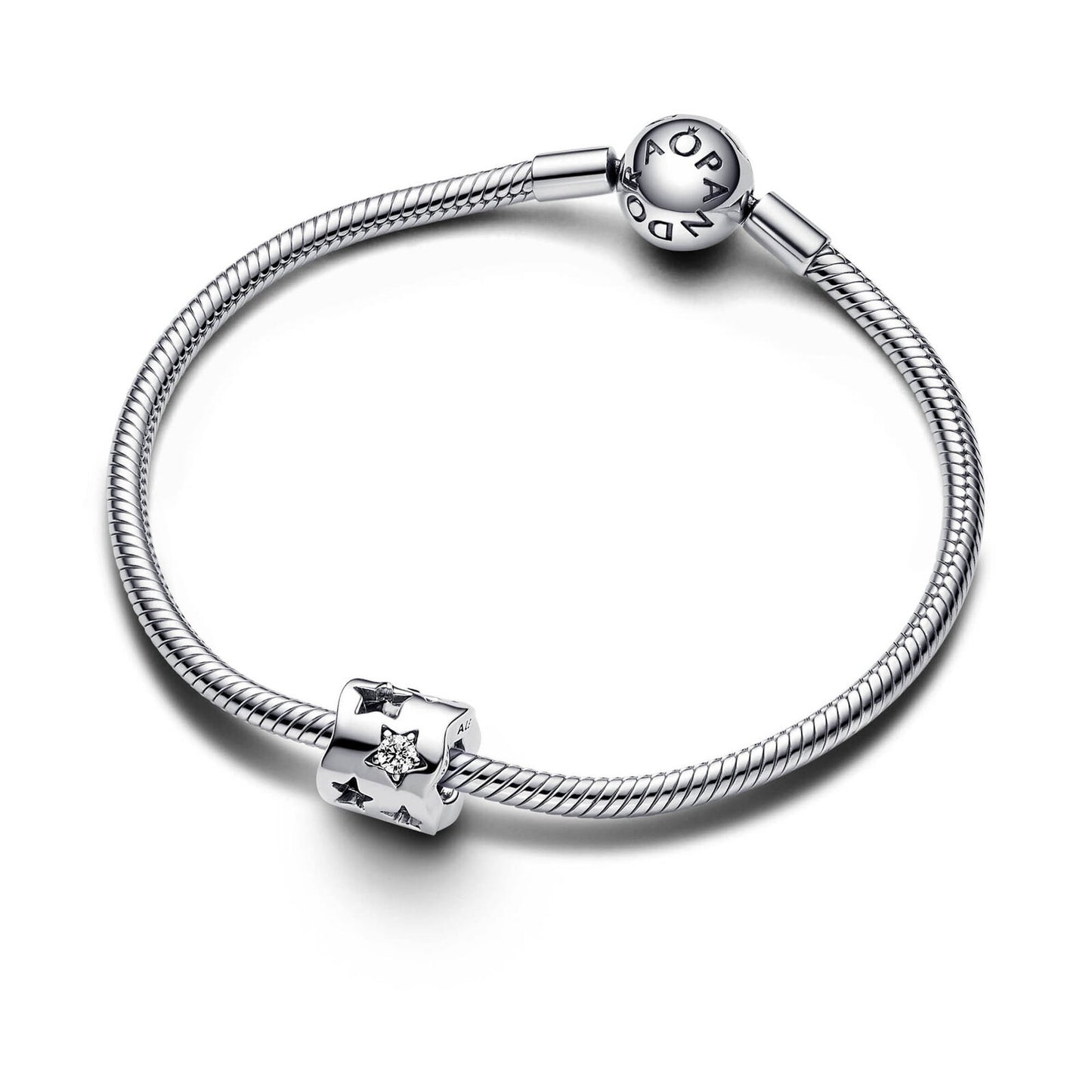 openwork seeing stars charm Hallmarked S925 Sterling Silver
