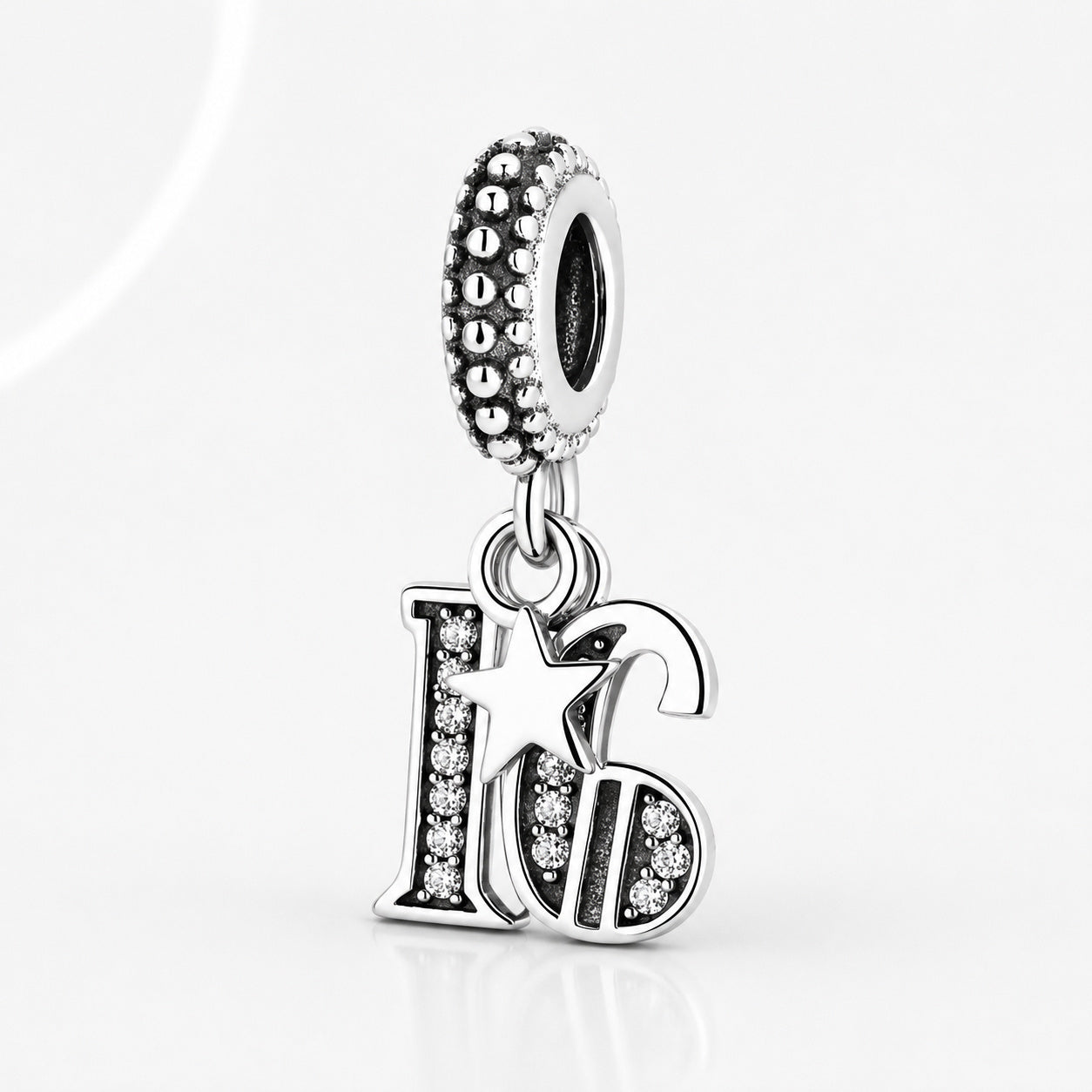 S925 Birthday Charms 15th,16th,18th,21st,30th,40th,50th,60th  Serling Dangle Silver Charms