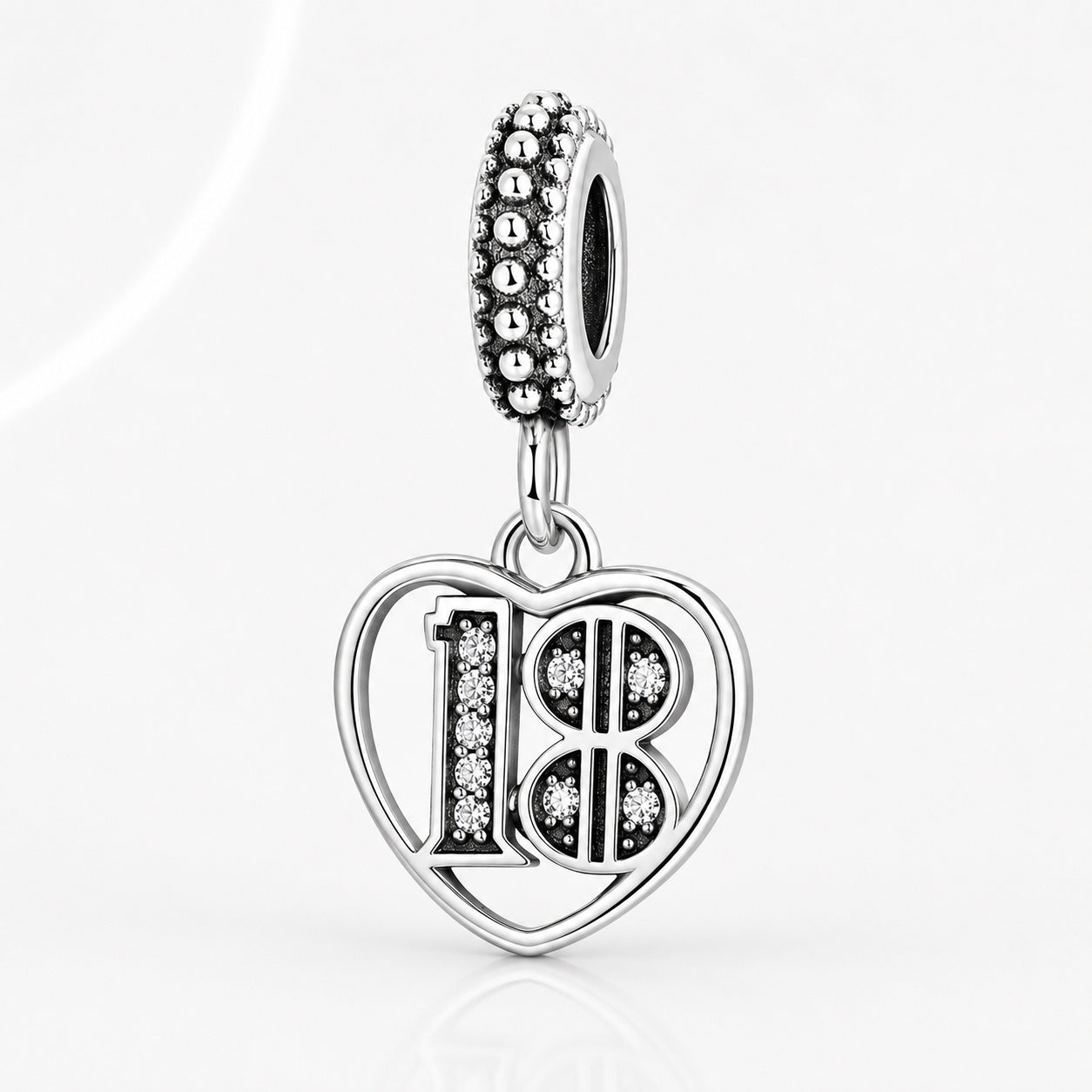 S925 Birthday Charms 15th,16th,18th,21st,30th,40th,50th,60th  Serling Dangle Silver Charms