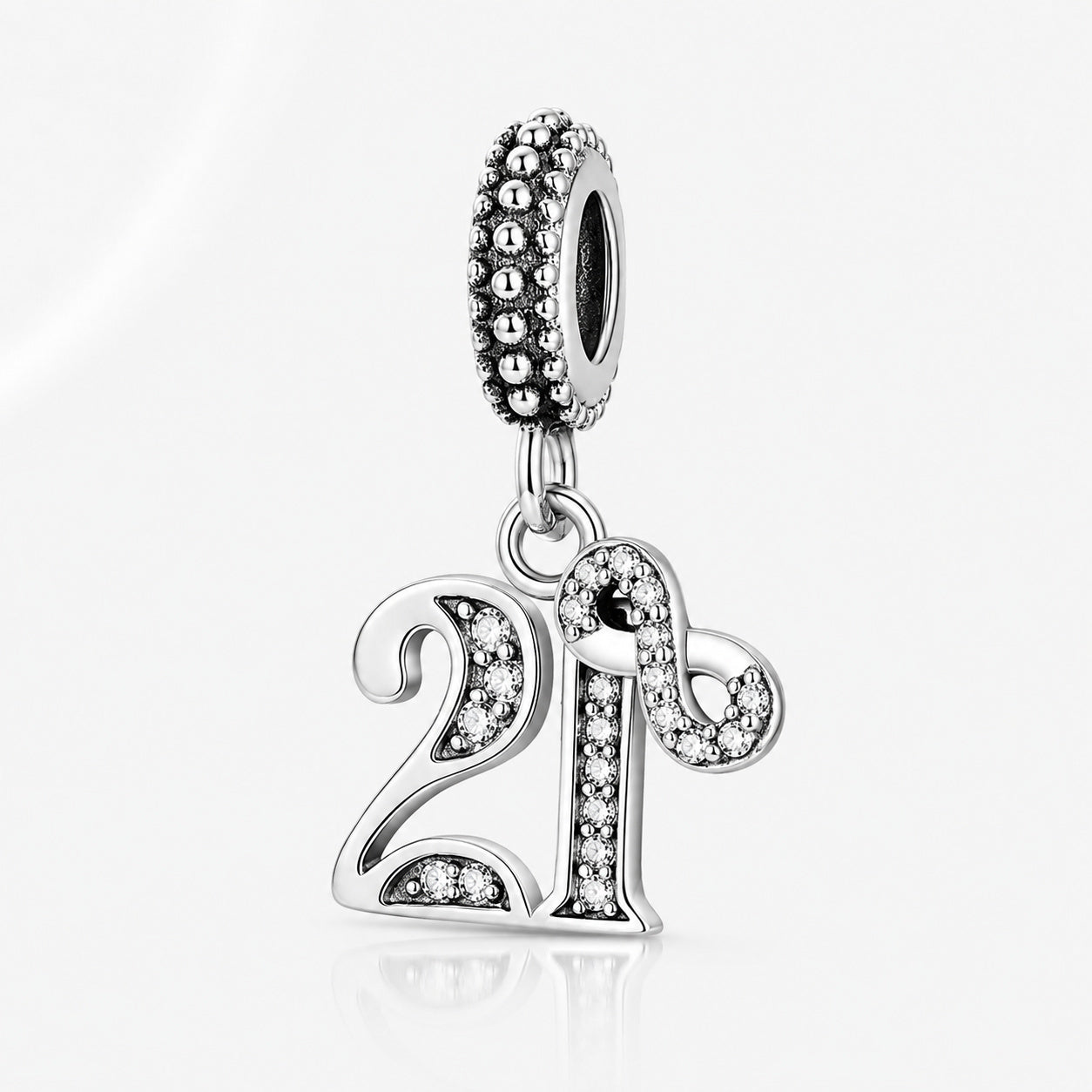 S925 Birthday Charms 15th,16th,18th,21st,30th,40th,50th,60th  Serling Dangle Silver Charms