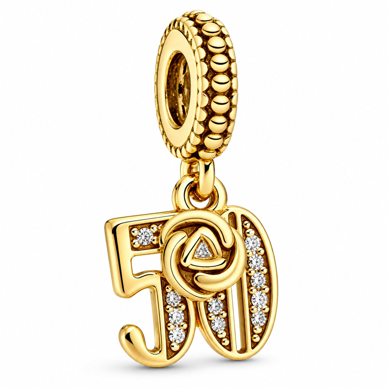 Gold Plated 13th 15th, 16th, 21st, 30th, 40th, 50th, 60th Birthday Dangle S925 Sterling Silver Charms