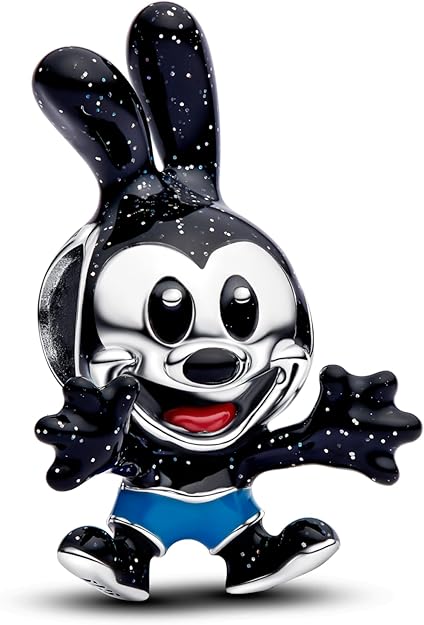Disney Oswald The Lucky Rabbit Charm Hallmarked S925 Sterling Silver