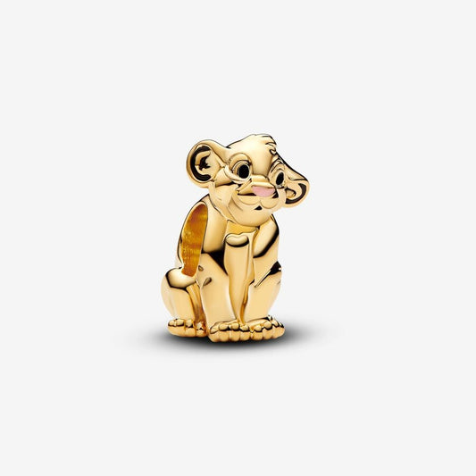 Disney The Lion King Simba Charm Hallmarked S925 Sterling Silver