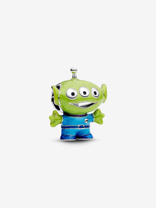 Disney Pixar Toy Story Alien Charm Hallmarked S925 Sterling Silver