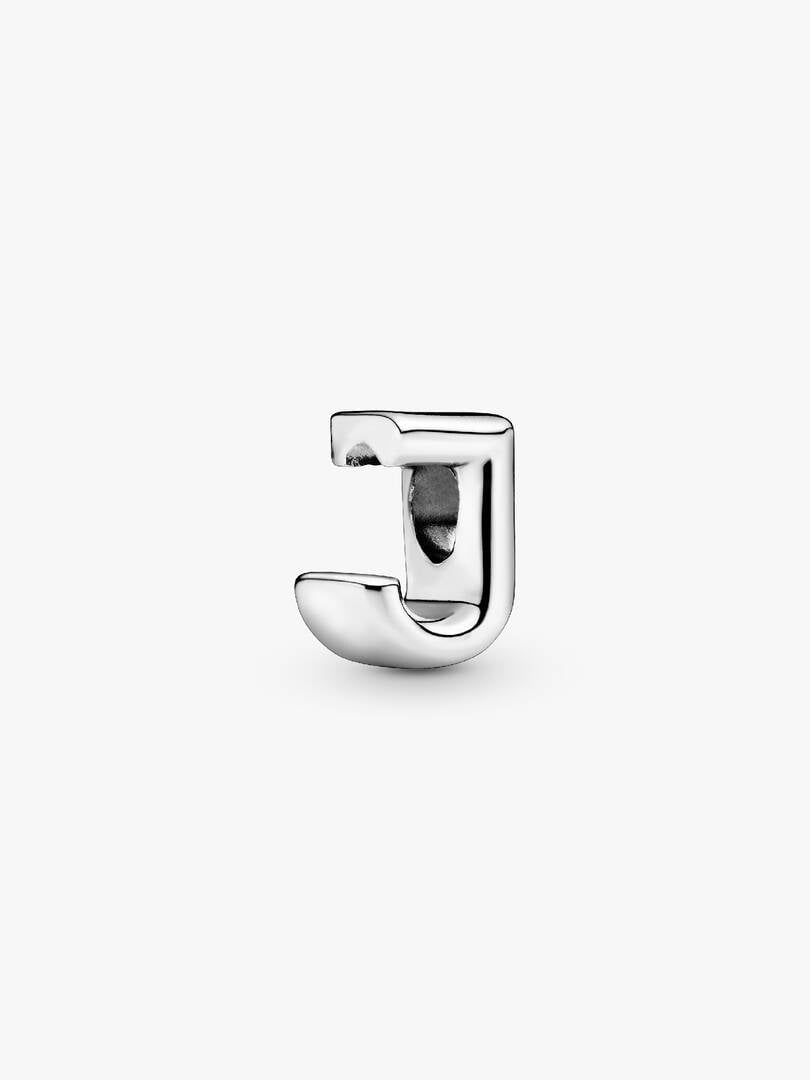 S925 Simple Alphabets A to Z Sterling Silver Charms Collection