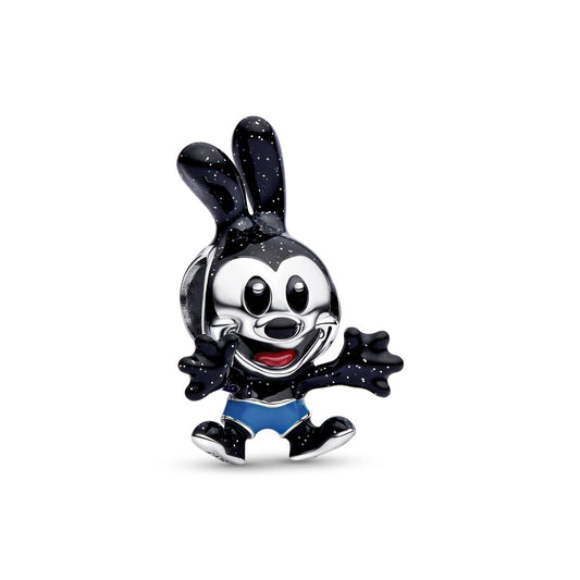 Disney Oswald The Lucky Rabbit Charm Hallmarked S925 Sterling Silver