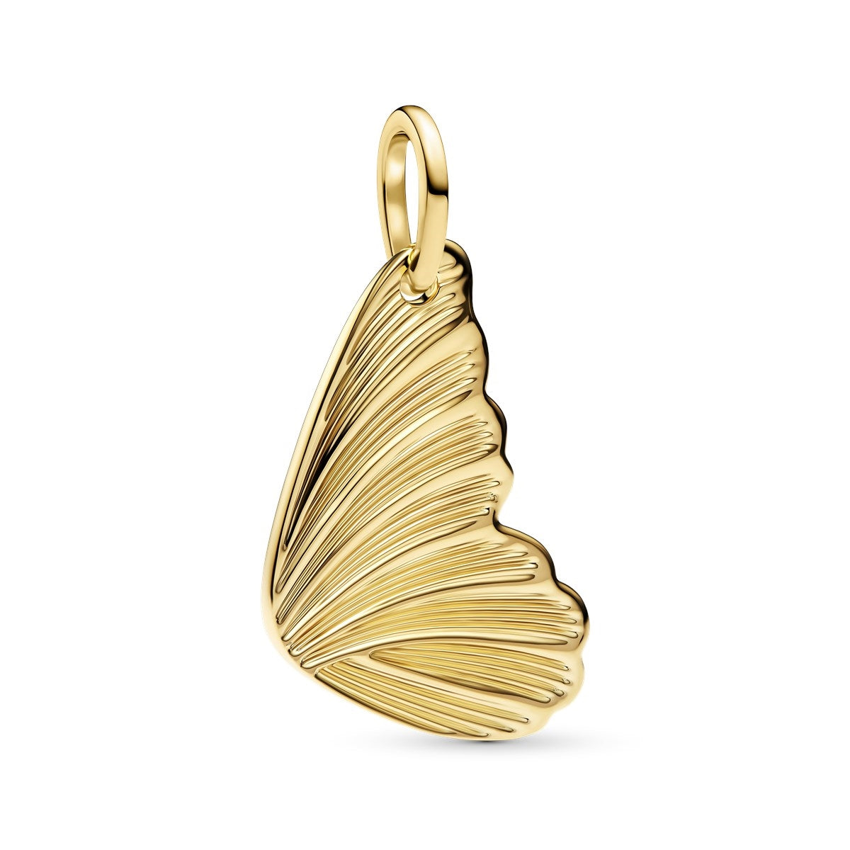 Engravable Butterfly Wing dangle charm Hallmarked S925 Sterling Silver