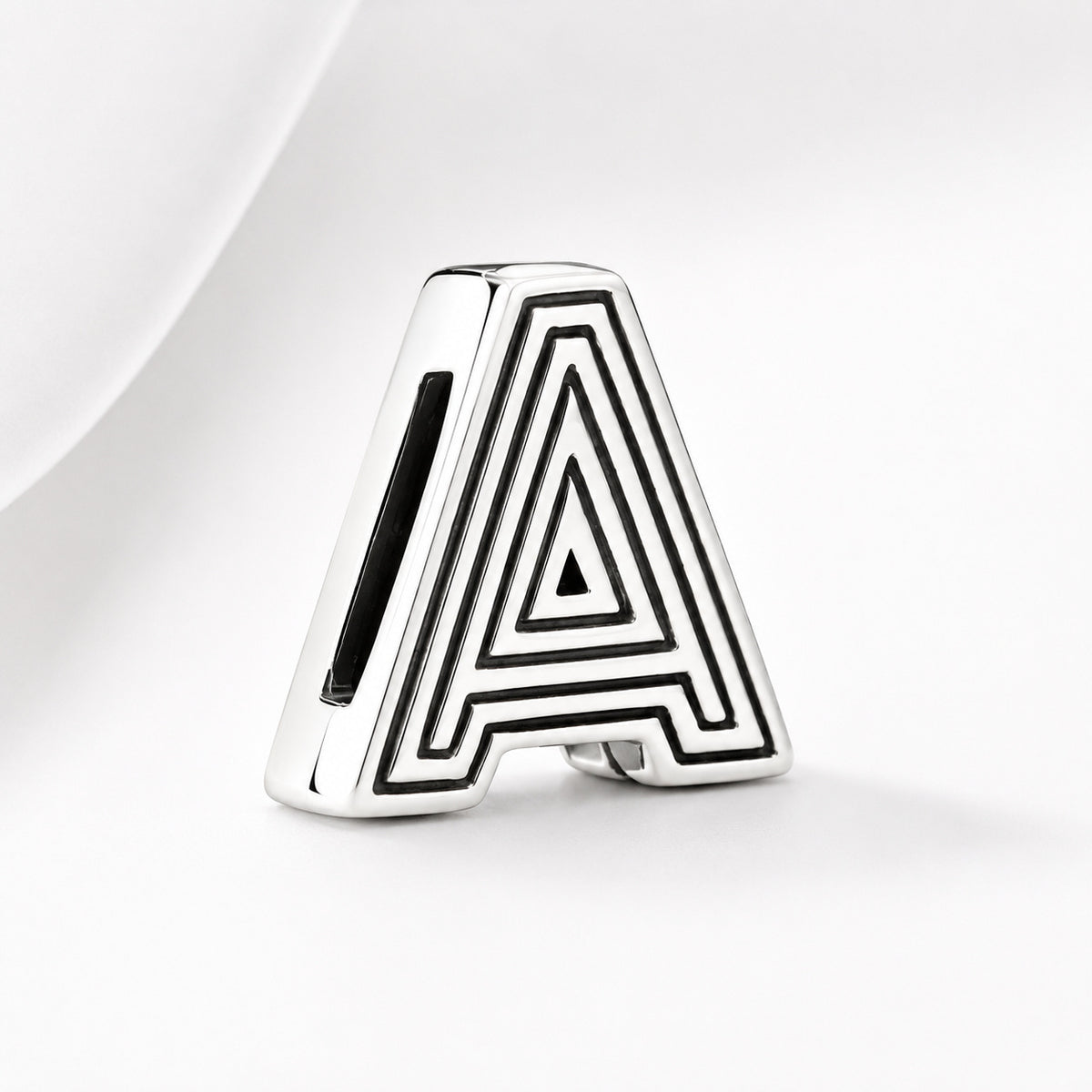 S925 Reflexion Alphabets A to Z Sterling Silver Charm Collection