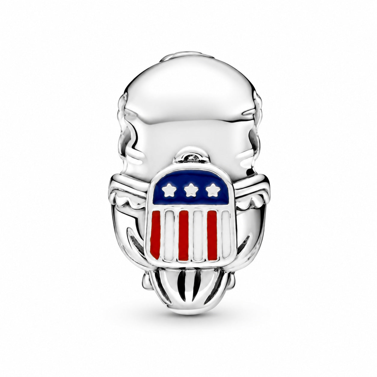 American Bald Eagle Charm Hallmarked S925 Sterling Silver