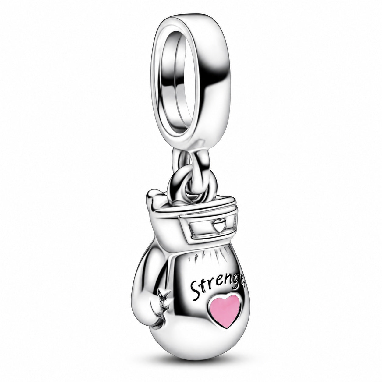Boxing Glove Dangle Charm S925 Sterling Silver