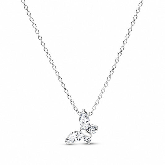 Butterfly Necklace Pendant Hallmarked S925 Sterling Silver