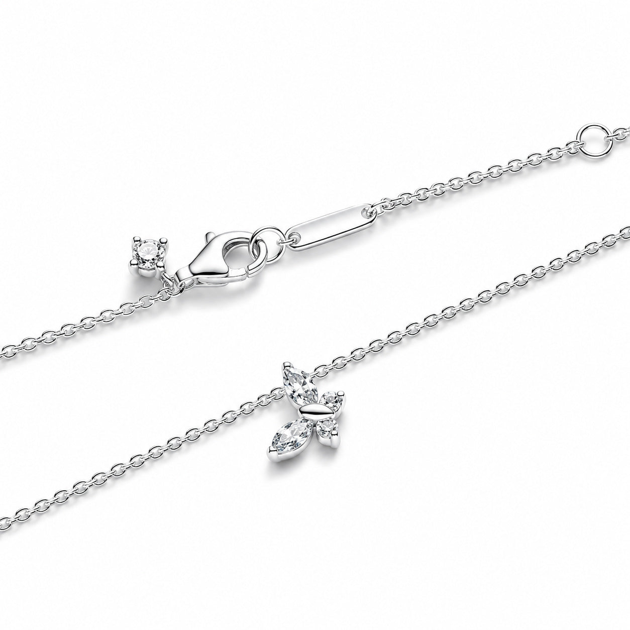 Butterfly Necklace Pendant Hallmarked S925 Sterling Silver