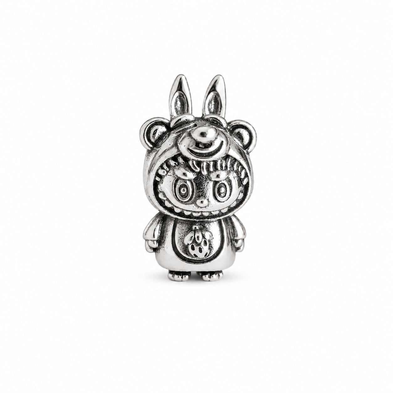 LABUB DE PLATA Charm Hallmarked S925 Sterling Silver