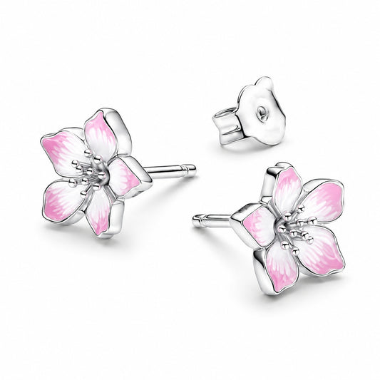 Cherry Blossom Stud Earrings