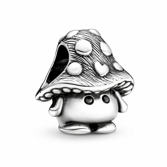 Cute Mushroom Charm S925 Sterling Silver