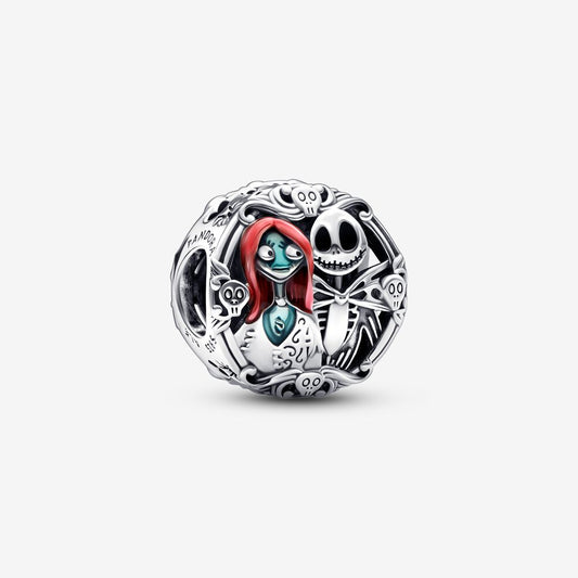 Nightmare Before Christmas Charm Hallmarked S925 Sterling Silver