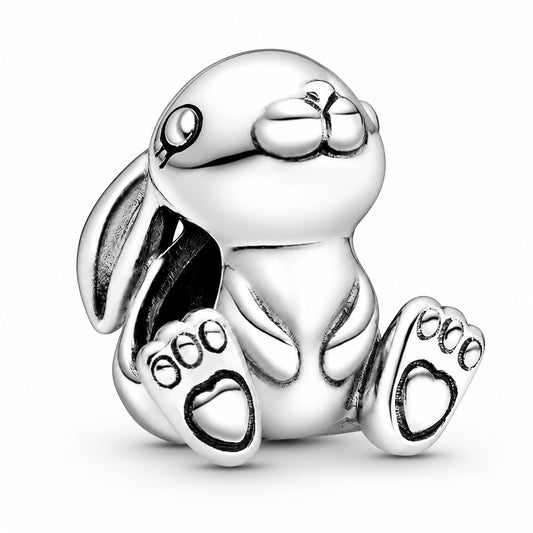 Daisy the Rabbit Charm Hallmarked S925 Sterling Silver