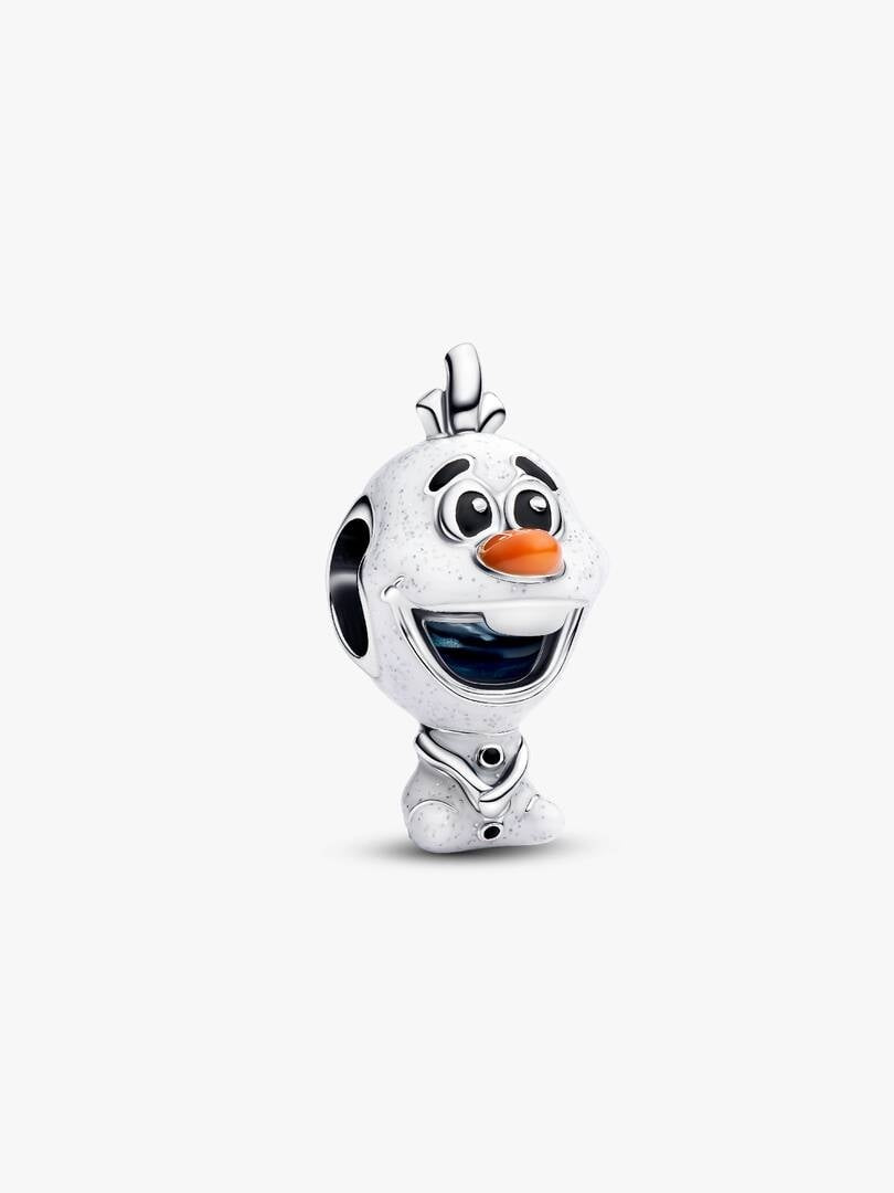 Disney Frozen Olaf Charm Hallmarked S925 Sterling Silver