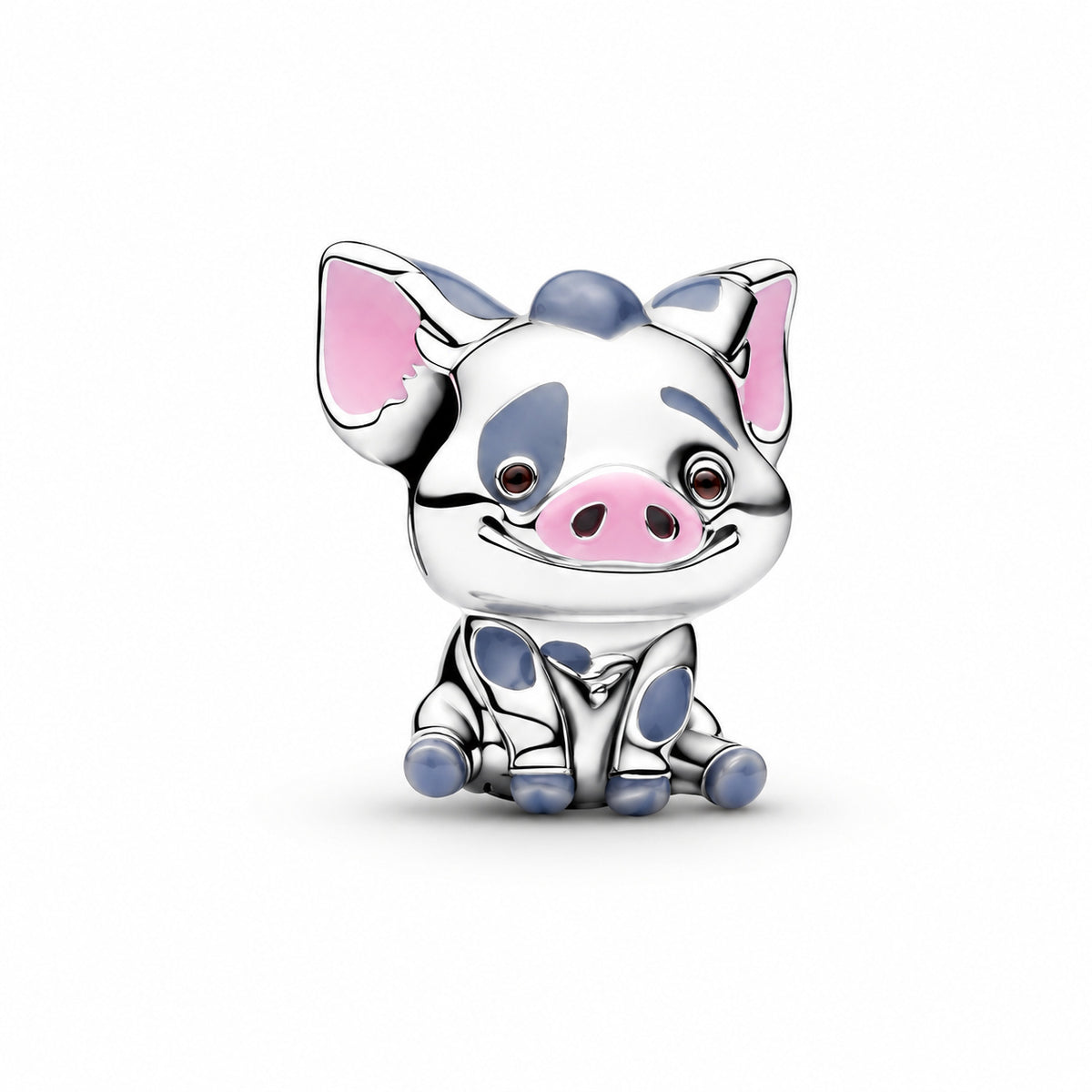 Disney Moana Pua The Pig Charm Hallmarked S925 Sterling Silver