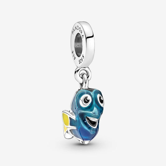 Disney Pixar Dory Dangle Charm Hallmarked S925 Sterling Silver