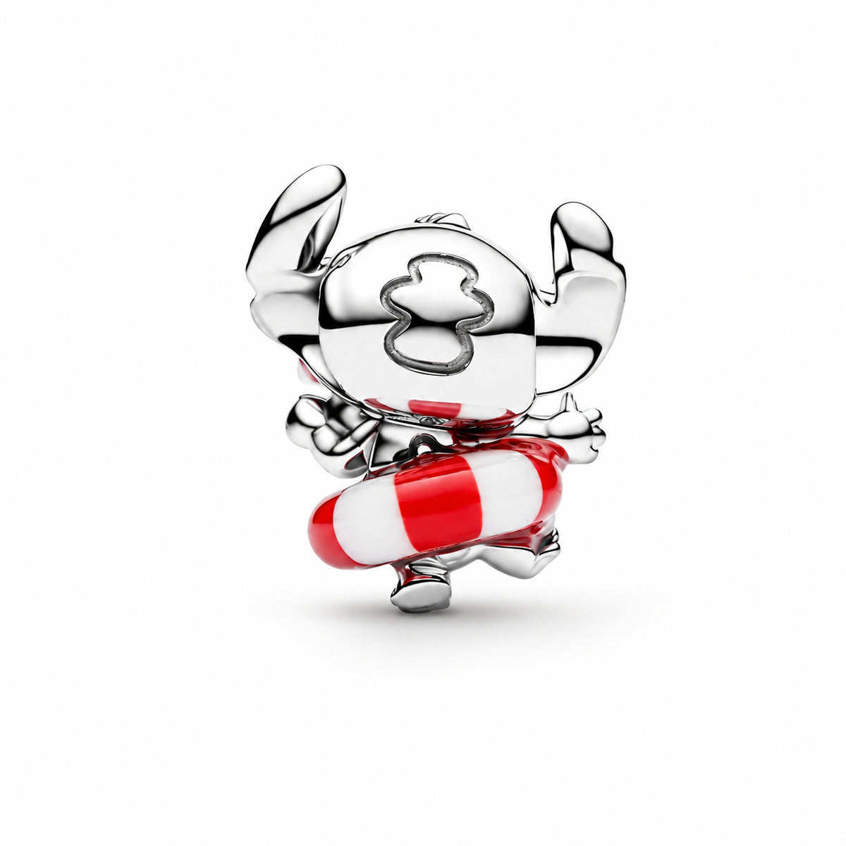 Disney Stitch Summer Fun Charm Hallmarked S925 Sterling Silver