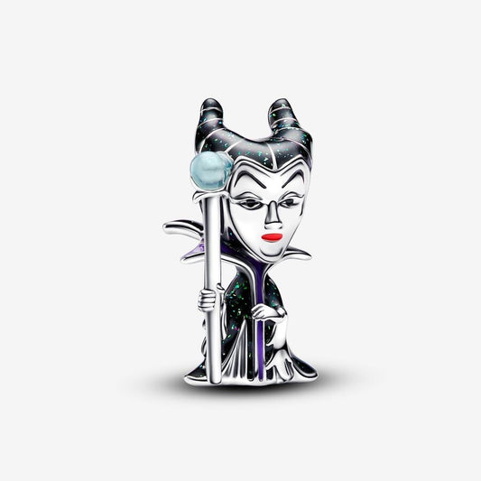 Disney Villains Maleficent Charm Hallmarked S925 Sterling Silver