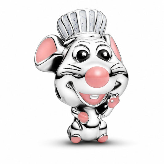 Disney Pixar Ratatouille Remy Charm S925 Sterling Silver