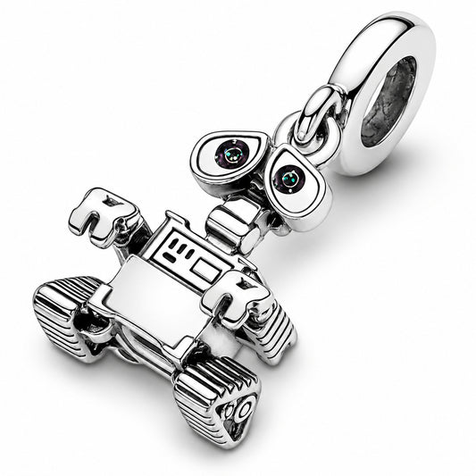 Disney Pixar Wall-E Dangle Charm S925 Sterling Silver