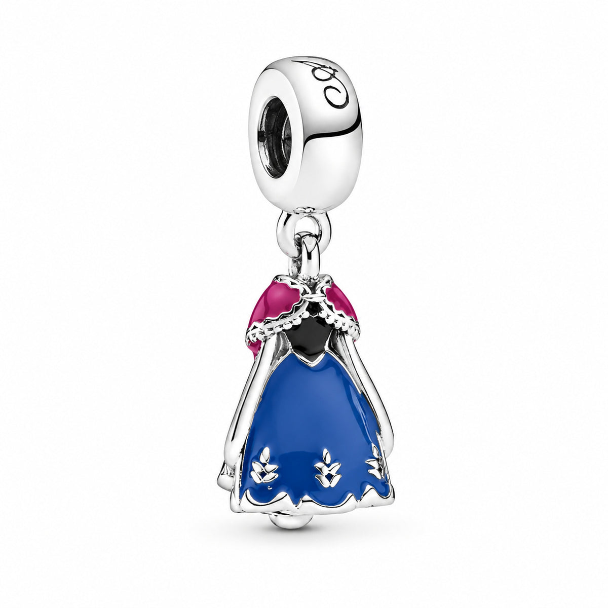 S925 Disney Princesses Dress Dangle Sterling Silver Charms Collection