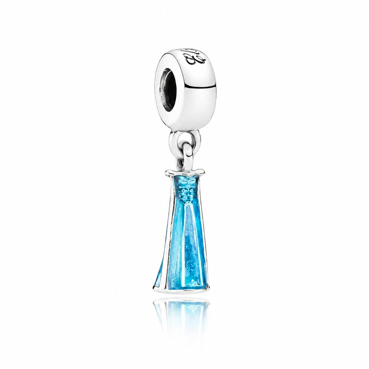 S925 Disney Princesses Dress Dangle Sterling Silver Charms Collection