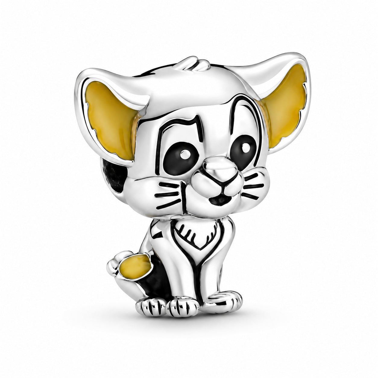 Disney Simba Charm S925 Compatible Sterling Silver Charm