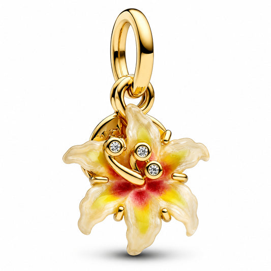 Disney Tangled Sundrop Flower Glow-in-the-dark Charm S925 Sterling Silver