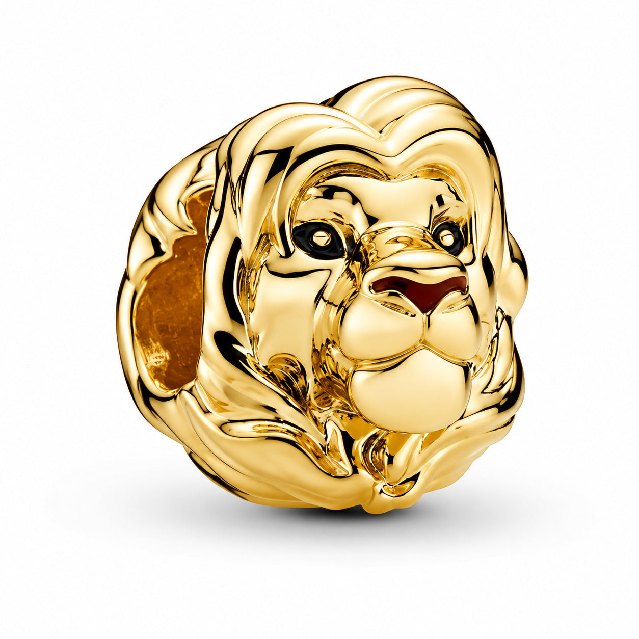 Disney The Lion King Simba Charm Hallmarked S925 Hallmarked Compatible Sterling Silver Charm