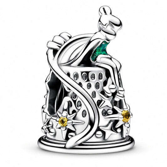 Disney Tinkerbell Celestial Thimble Charm Hallmarked S925 Sterling Silver