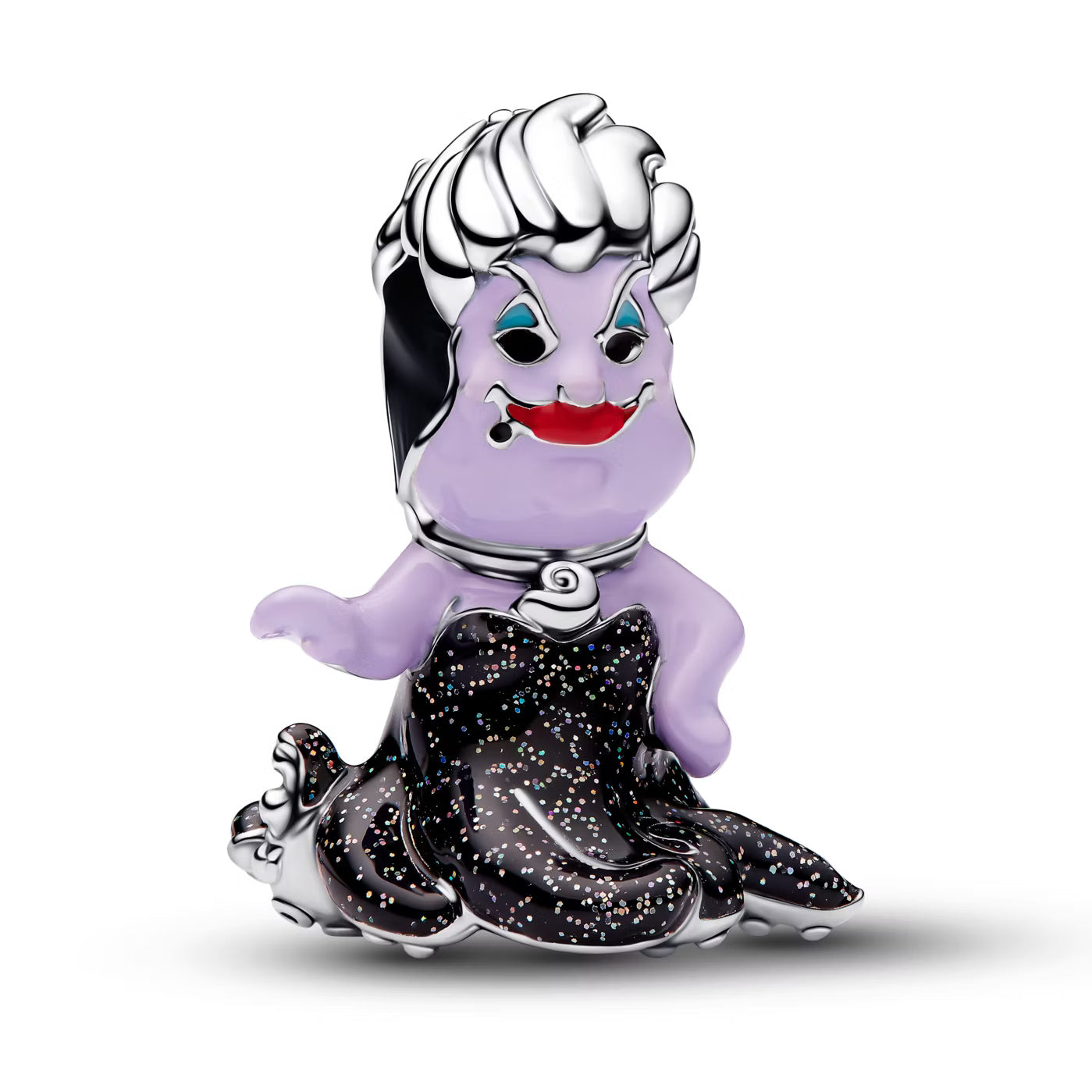 Disney Villians Ursula Charm Hallmarked S925 Sterling Silver